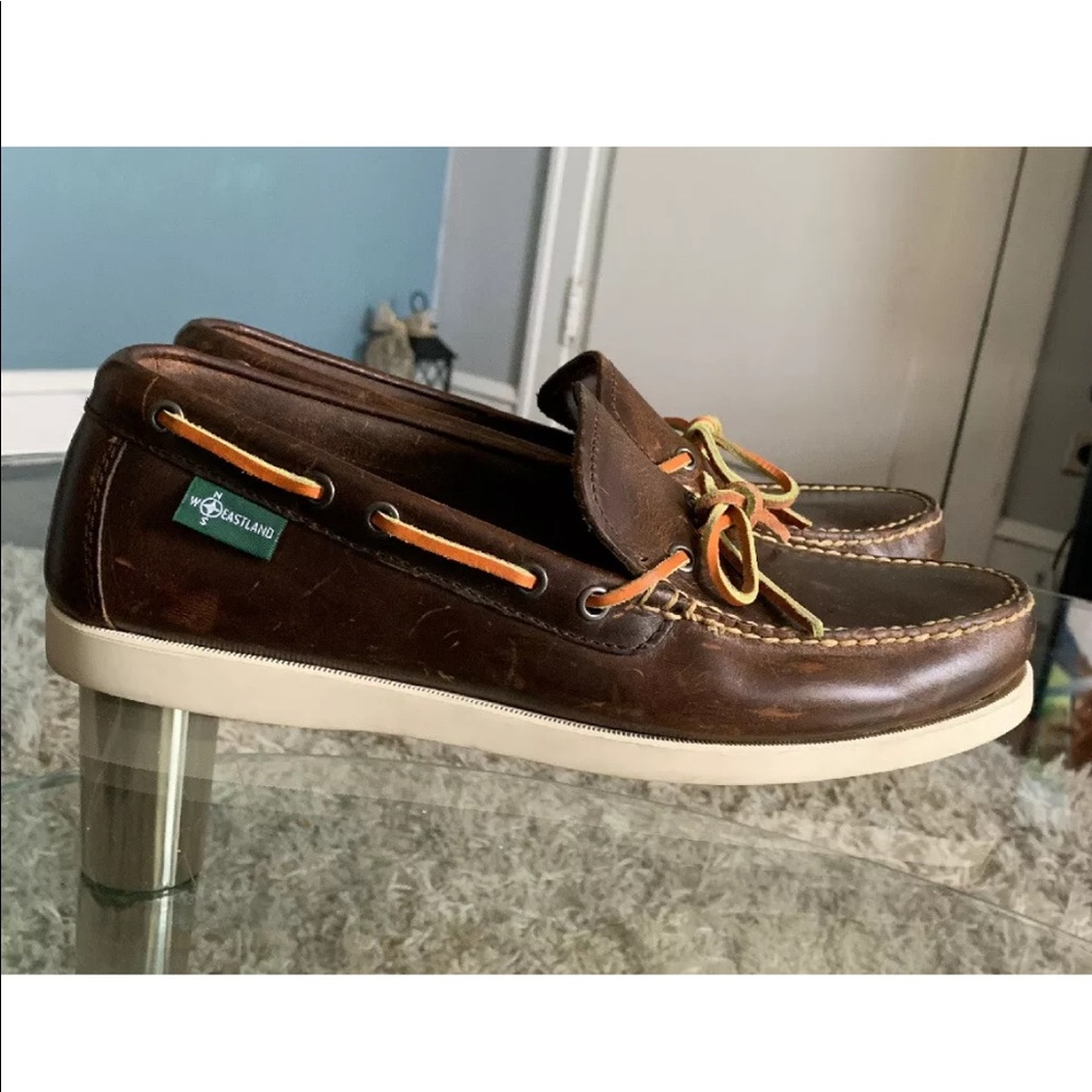 Eastland Brown Leather Loafers sz 11